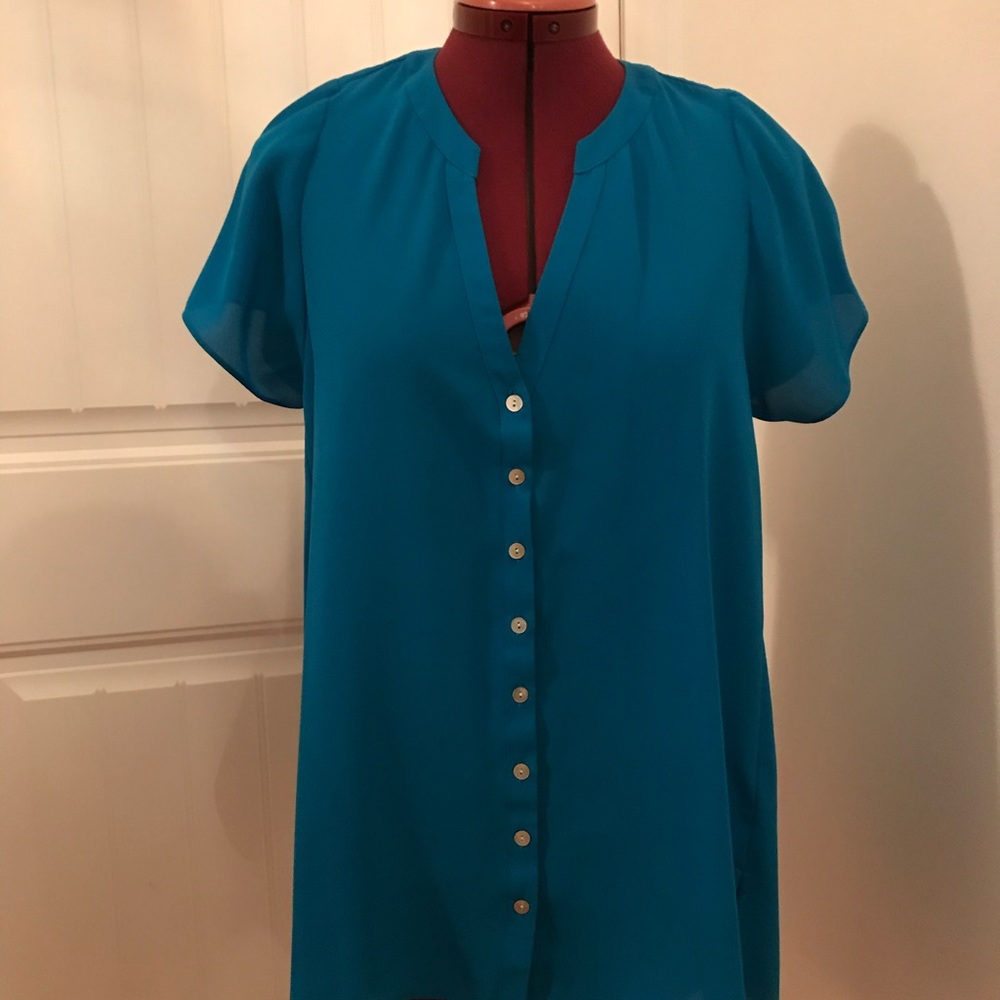 Blue tunic Proportion Petite de Conrad C